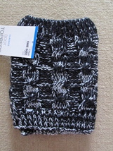 NWT Boot Topper by MIXIT Black/White – See Description - $11.95