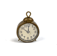 Vintage Barbie Doll Sweet Dreams Clock 1950&#39;s Brass Accessories 973 - $11.50