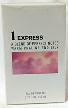 Express 1 A Blend Of Perfect Notes Warm Praline And Lily EDT 1.7Oz New In Box - £87.57 GBP