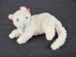 TY Beanie Baby - STARLETT the White Cat 6.5&quot; NEW with Mint Tags - £5.46 GBP