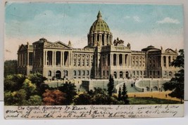 Harrisburg Pa The Capitol, 1906 Carlisle to Newville Penna Postcard E6  - £5.57 GBP