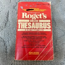 Roget&#39;s College Thesaurus In Dictionary Form Paperback Book from Signet Book - £9.80 GBP