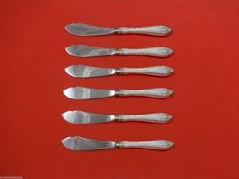 Marie Antoinette by Dominick & Haff Sterling Trout Knife Set 6pc. HHWS  Custom - £325.08 GBP