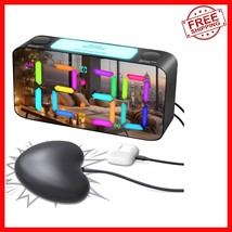 Ultimate Alarm Clock with Rainbow Vibration &amp; 7-Color Night Light - Powe... - $575.98 MXN