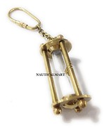 NauticalMart Brass Hourglass Senstimer Keychain - $25.00