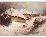 Wilderness Peinture par Peter Alekseevich Levchenko Unp DB Carte Postale Z7 - $5.63