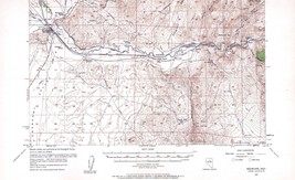 Beowawe Quadrangle Nevada 1957 Topo Map Vintage USGS 15 Minute Topographic - £13.34 GBP