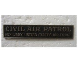 Civil Air Patrol Auxiliary United States Air Force Metal Badge Vintage :KY23-12 - $12.00