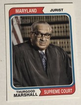 Thurgood Marshall Trading Card Topps American Heritage 2009 #78 - $1.97