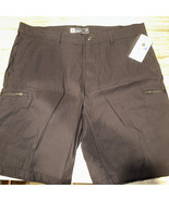 Union Bay UB Tech Rainier Men’s Black Cargo Shorts. Sizes 40. NWT. P - $47.38 CAD