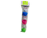 3 Easter Eggs Filler Bunnies Egg Shaped 3.9x2.3 Inches Shatter Resistant - £10.00 GBP