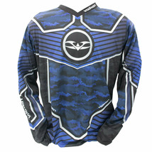 New Valken Fate GFX Paintball Playing Jersey  Digi Tiger Blue Camo - XSm... - €34,69 EUR