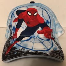 Marvel Ultimate SPIDER-MAN Boy&#39;s Baseball Cap Hat - Adjustable Fit NEW - £7.81 GBP