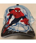 Marvel Ultimate SPIDER-MAN Boy&#39;s Baseball Cap Hat - Adjustable Fit NEW - £7.85 GBP