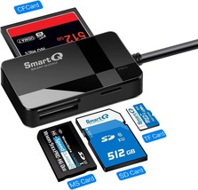 SmartQ C368 Pro USB 3.0 Multi-Card Reader, Plug N Play, Apple and Window... - $33.85