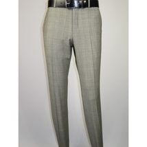 Men Suit BERLUSCONI Turkey Italian Wool 180's Glenn Plaid K167-06 Black White image 11