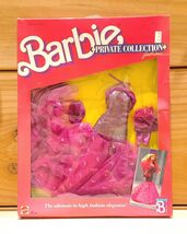 1988 Mattel Barbie Private Collection Fashions Pink Metallic Gown NRFB #... - €29,48 EUR