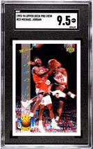 1993 Upper Deck Pro View 3-D Michael Jordan* #23 NBA Chicago Bulls HOF - SGC 9.5 - $93.49