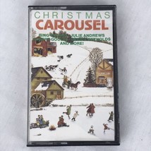 Christmas Carousel CBS Bing Crosby Julie Andrews Andy Williams Cassette Tape - £7.87 GBP