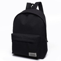 Aosbos Canvas Backpack Women Men Large Capacity Laptop Backpack Student School B - £19.45 GBP