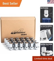 24-Piece Set of 1.8 Inch M14-1.5 Lug Nuts with Stylish Large Acorn Design - $49.50