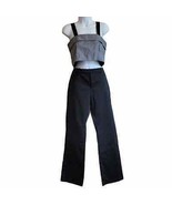 Old Navy Black Stretch Collection Mid Rise Flared Pants 8 - £14.99 GBP