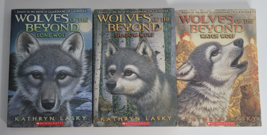 Lot 3 Kathryn Lasky Books Guardians of Ga&#39;Hoole Wolves of the Beyond: Books 1-3 - £8.69 GBP