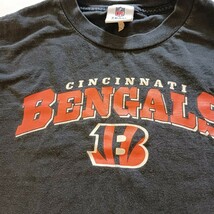 NFL Team Apparel Cincinnati Bengals Men's Long Sleeve Black T-Shirt Size Large image 4