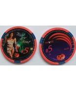 $5 Palms Playboy Trick or Treat Ltd Edtn 2500 Las Vegas Casino Chip, vintage - $14.95