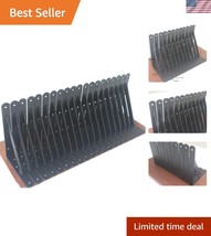 Versatile 12-Pack Heavy-Duty L Brackets for Home &amp; Office Shelves - Easy... - $43.50
