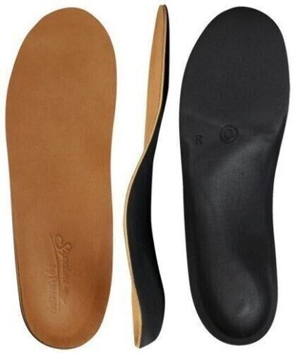 OPEN BOX Powerstep Signature Leather Full Length Insoles M 5-5.5 / W 7-7.5 Size - $32.68