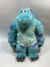 Monsters Inc Sully Large Disney Store Plush 16&quot; Stuffed Animal Authentic - £8.90 GBP
