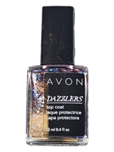 AVON Dazzlers Top coat Nail Polish Bling It On Blue (0.4 fl oz) ~ NEW - £4.33 GBP