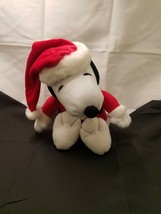 Peanuts Santa Snoopy Plush Holiday Christmas not the animated one - £8.14 GBP