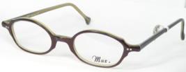 Nos Max. Siegel Optik Girdland 928 Plum /BLUE /OLIVE Eyeglasses 44-20-140mm - £31.01 GBP