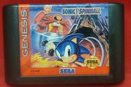 Sonic Spinball (Sega Genesis, 1993) Cartridge ONLY - £4.60 GBP