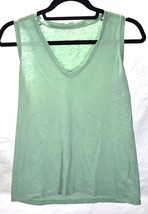 Madewell Womens Tank Top Green XS - $22.77