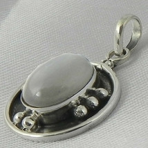 925 Sterling Silver Chalcedony Handmade Necklace 18&quot; Chain Festive Gift PS-1891 - £25.89 GBP
