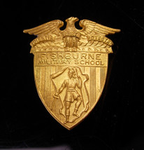 Vintage Fishburne military Badge / military academy / Army JROTC / robert E lee  - £75.66 GBP