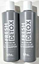2 Pack Fresh Detox Sulfate Free Anti Dandruff 2 In 1 Shampoo Salicylic A... - £20.53 GBP