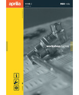Aprilia RSV 1000 Mille Workshop Repair Service Manual 1115-2 FREE SHIPPING - £27.44 GBP