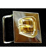 14K PURE LUXURY SOLID GOLD*BELT BUCKLE*w/OMEGA WatchBuckle~VTG~*Customiz... - $1,775.00