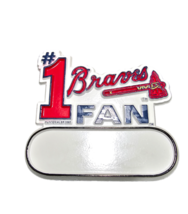 Atlanta Braves #1 Fan Magnet #1 Braves Fan Size 3 By 3 New MLB - $7.90