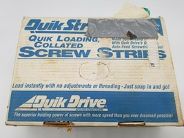 Quik Drive WSC212S #8 X 1 3/4 In. Zinc Coarse Thread Wood Screw Coils 1500 Count - £59.52 GBP