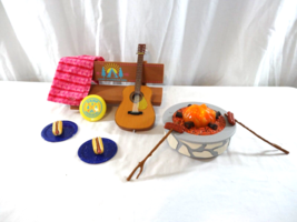 American Girl Campfire Set, Working Campfire, Comes with other accessories Guita - $51.50