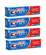 4-Pack New Crest Kid&#39;s Cavity Protection Toothpaste Sparkle Fun 2.2 Oz E... - £17.29 GBP