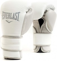 Everlast PowerLock2 Training Glove 12 Ounces White/Grey - £42.66 GBP