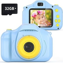 Kids Camera, Christmas Birthday Gift for Children Digital Cameras for Kids Toys - £36.01 GBP