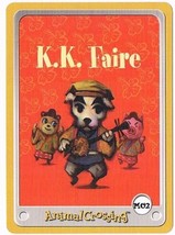 Animal Crossing K.K. Faire M02 E-Reader Card Town Tune Music Nintendo GBA - $5.53