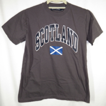 Scotland Men&#39;s Gray Cotton Tee Size Small - $9.99